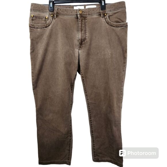 Bugatti Madrid Style Modern Fit 5 Pocket Chino Pants 40x24 - Picture 2 of 7